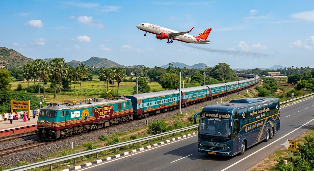 Ticket Booking - Train, Bus & Flight